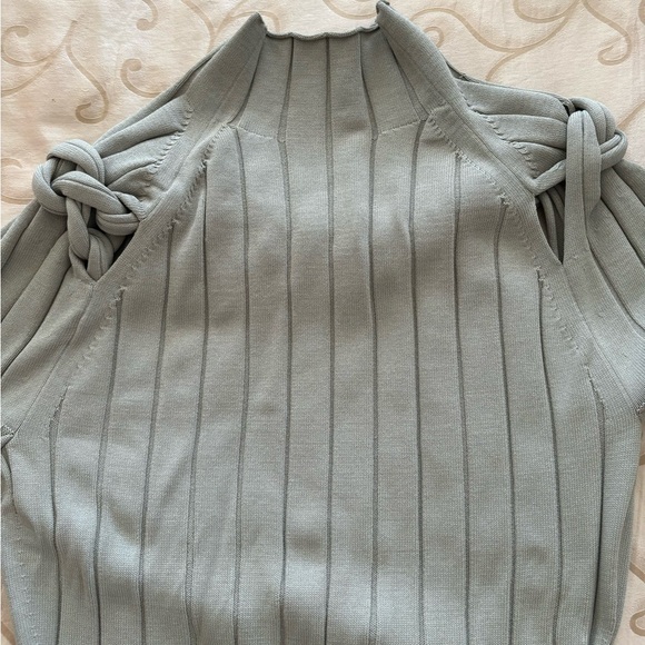 Dion Lee gray sleeve dress - Picture 8 of 9